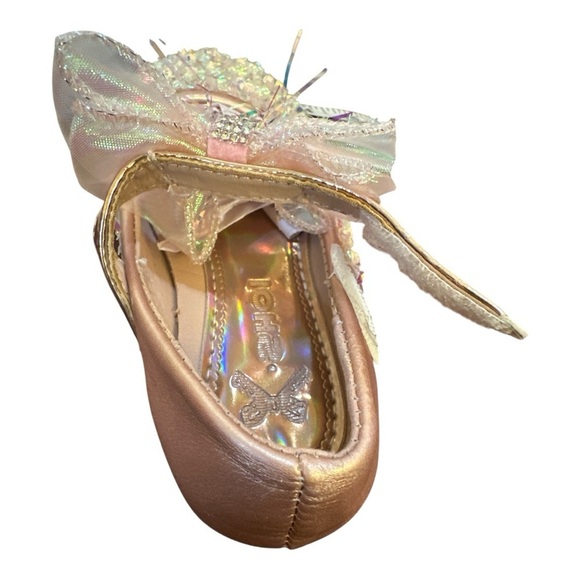 Girl’s Princess Mary Jane Shoes – Bowknot & Rhinestone – US Toddler: 6.5 - Picture 8 of 11